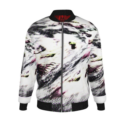 Love's Passion Men's Reversible Silk Bomber Jacket