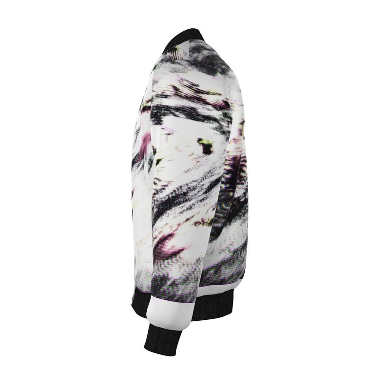Love's Passion Men's Reversible Silk Bomber Jacket