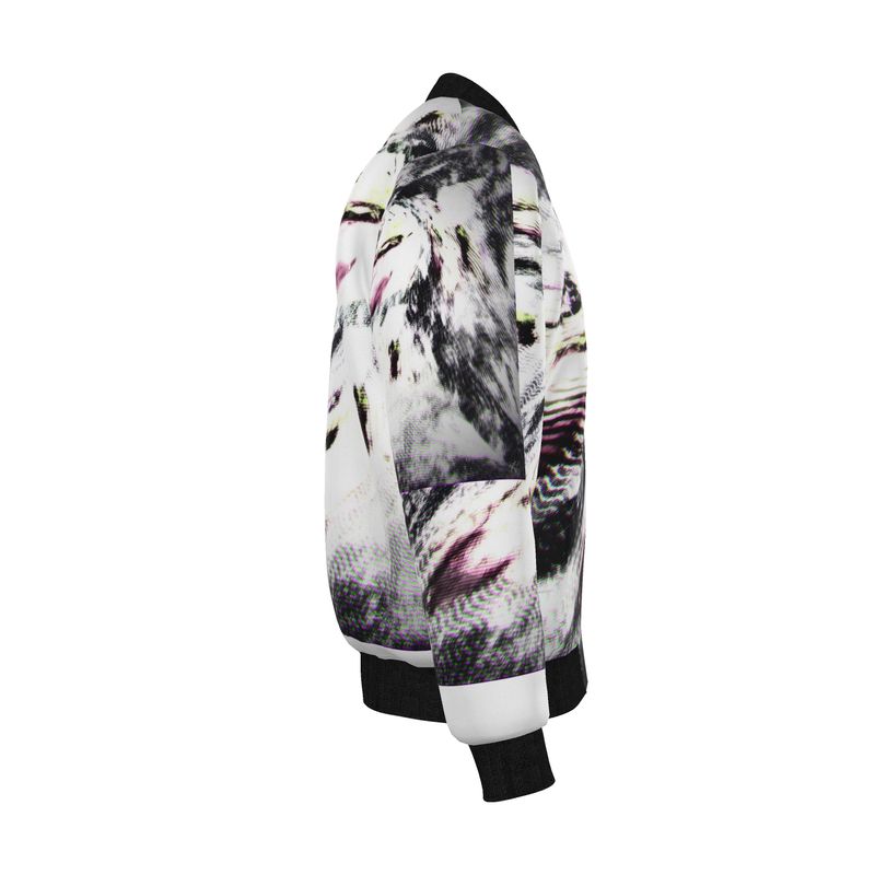 Love's Passion Men's Reversible Silk Bomber Jacket
