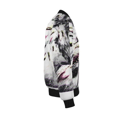Love's Passion Men's Reversible Silk Bomber Jacket