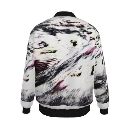 Love's Passion Men's Reversible Silk Bomber Jacket