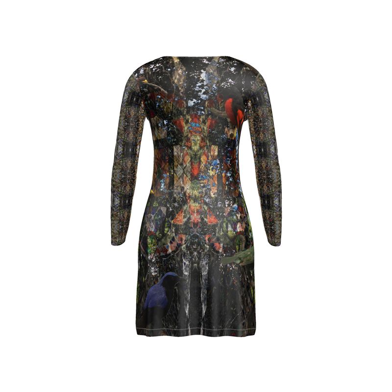God Log Ladies Cardigan Mini dress