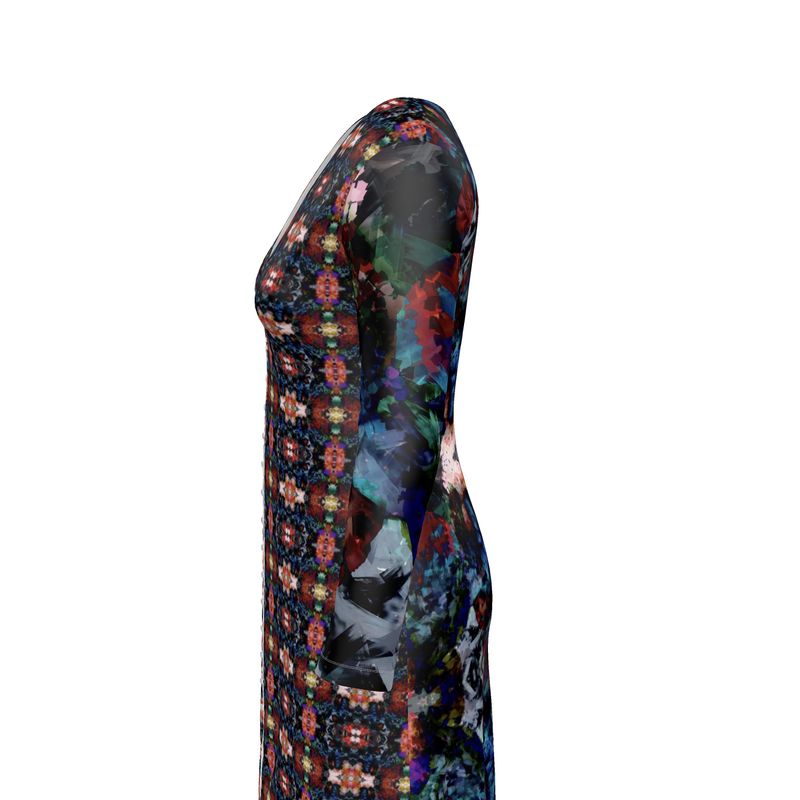 Too Many Flowers 2 Ladies Cardigan mini dress