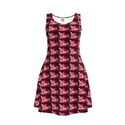 Venery 3  Above-the-Knee Short Skater Dress