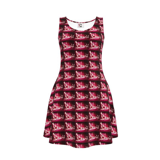 Venery 3  Above-the-Knee Short Skater Dress