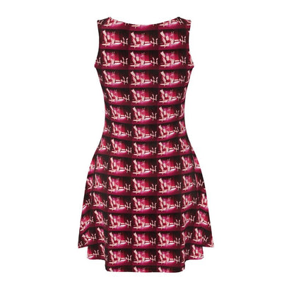 Venery 3  Above-the-Knee Short Skater Dress