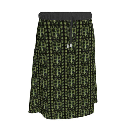 Leaves Calf-length or below Midi Skirt