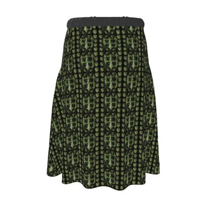 Leaves Calf-length or below Midi Skirt