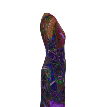 Metroid Prime Calf or Below length Long Wrap Dress