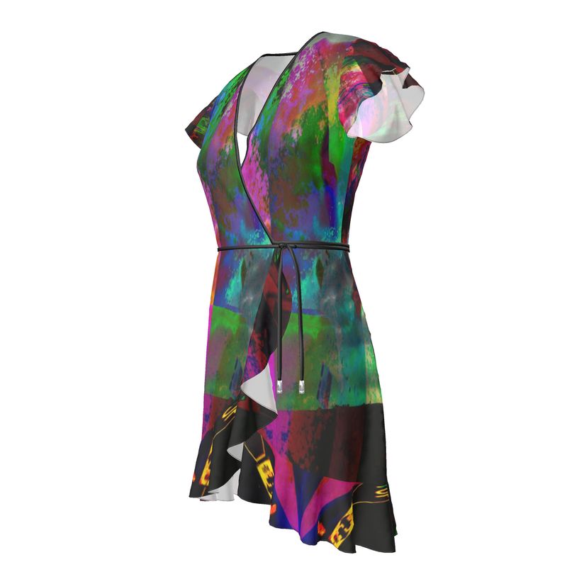 Heaven and Hell/ Yin and Yang Tea Dress