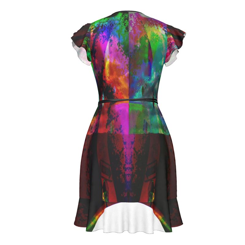 Heaven and Hell/ Yin and Yang Tea Dress