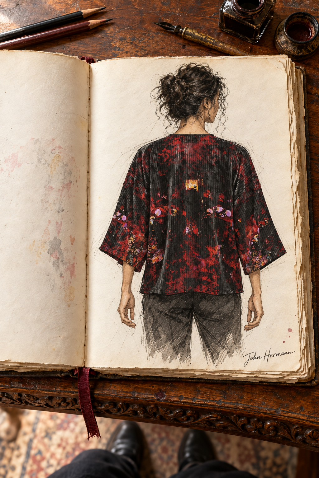 Ire Kimono Jacket — H02
