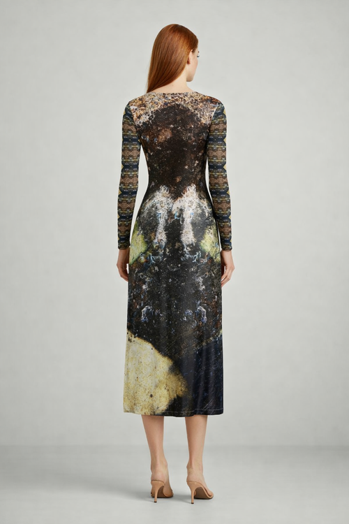 Gerudo Desert Calf-Length or longer Ladies Cardigan Dress