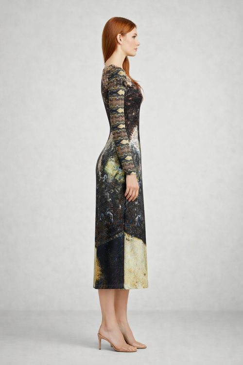 Gerudo Desert Calf-Length or longer Ladies Cardigan Dress