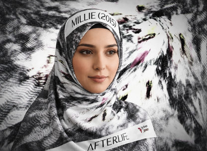 Afterlife square scarf corrected model image 7