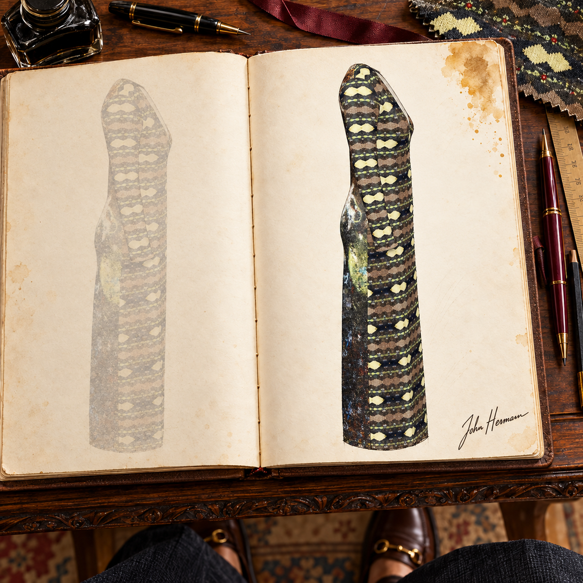 Gerudo Calf — Handbook — right profile