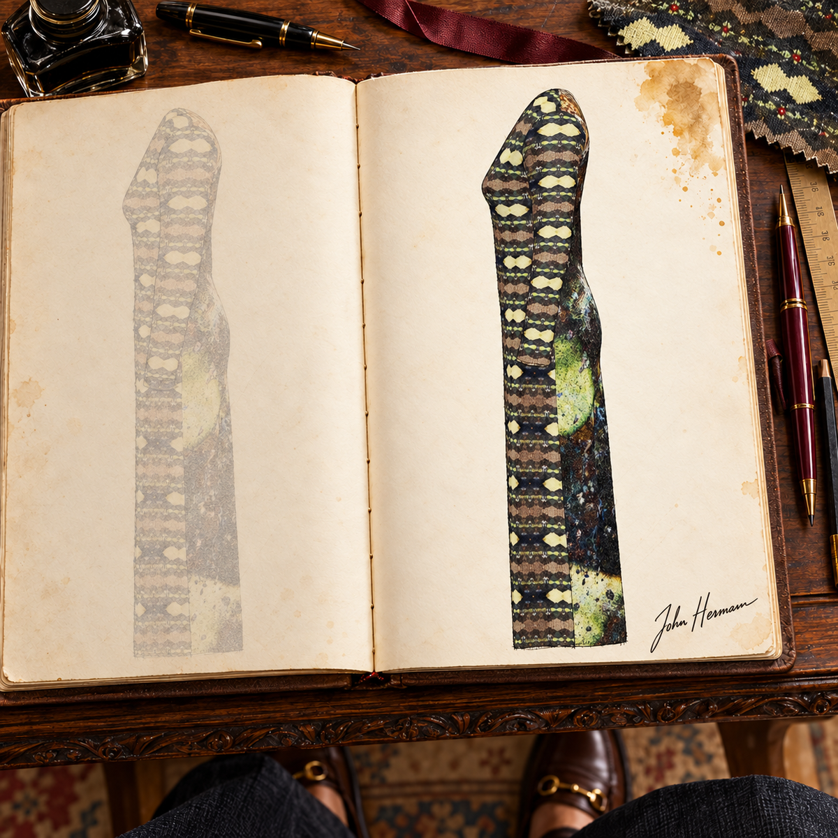 Gerudo Calf — Handbook — left profile