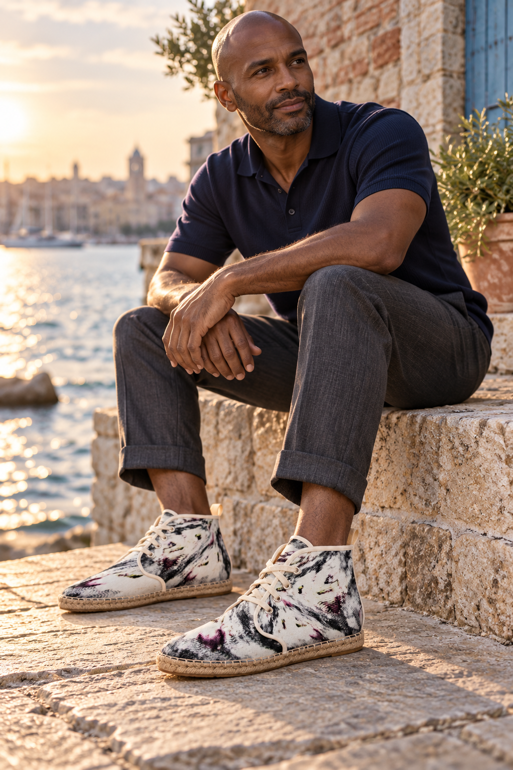 High Top Afterlife Espadrilles — fashion photograph — alternate