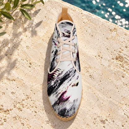 High Top Afterlife Espadrilles — background-enhanced manufacturer view — left top