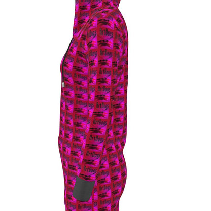 ArtDogs 2 Above-the-Knee Hoodie Dress