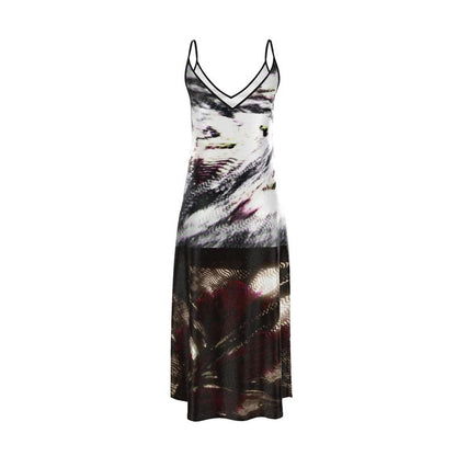 Beauty Behind the veil Slip Dress Maxi