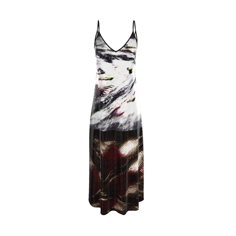 Beauty Behind the veil Slip Dress Maxi