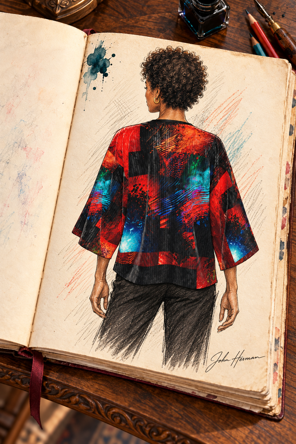 Body and Blood of Life Kimono Jacket — H02 Handbook