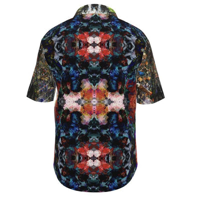 Desert Flowers Oasis Mens Short Sleeve Shirt