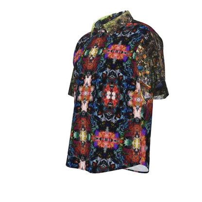 Desert Flowers Oasis Mens Short Sleeve Shirt