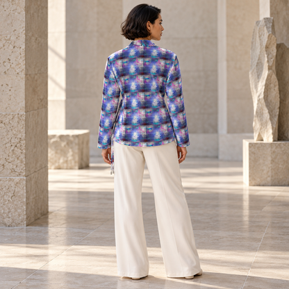 Ethereal Wrap Blazer — F03 fashion back