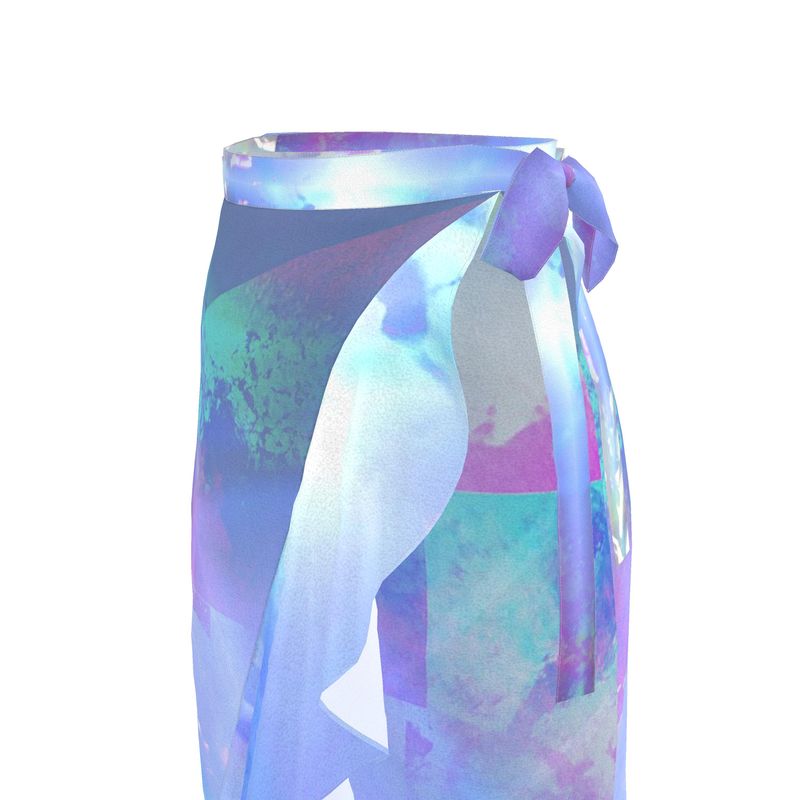 Ethereal long Flounce Skirt