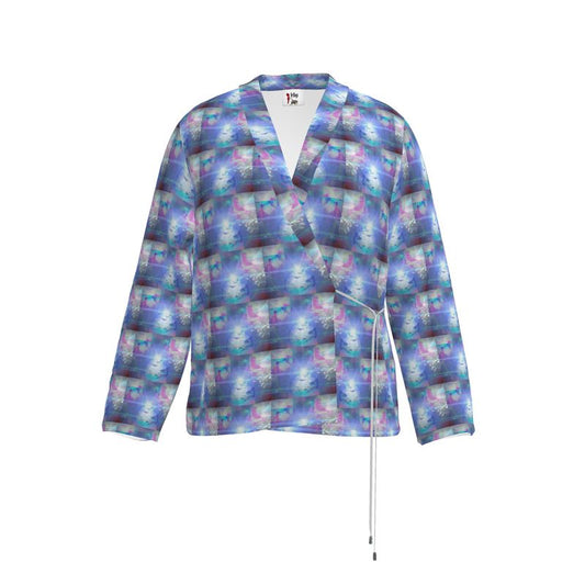 Ethereal Wrap Blazer