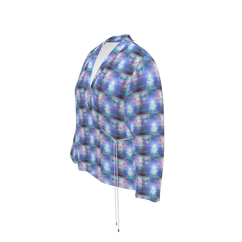 Ethereal Wrap Blazer