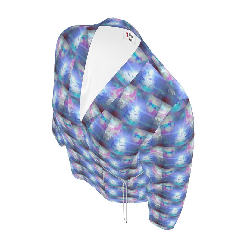 Ethereal Wrap Blazer