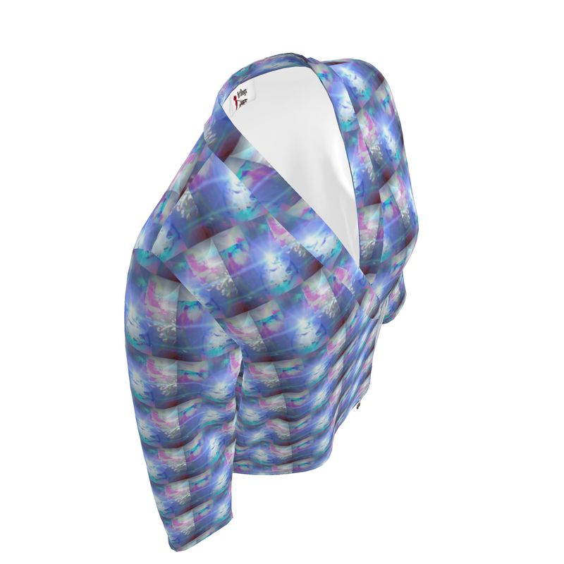 Ethereal Wrap Blazer