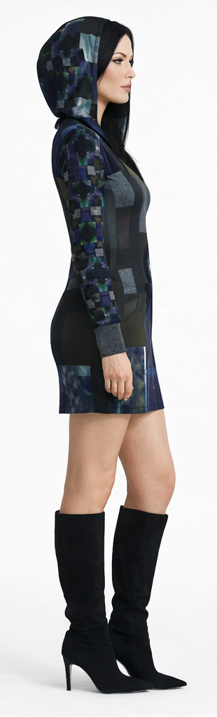 From the Void to Grace 4 Above-the-Knee Hoodie Dress