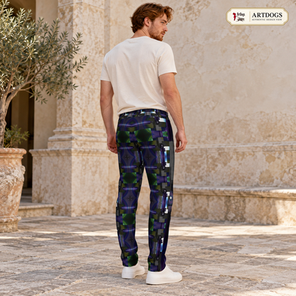 From Void to Grace Men's Tracksuit Trousers — Authentic Design View, Rox Sports Jersey — three quarter back