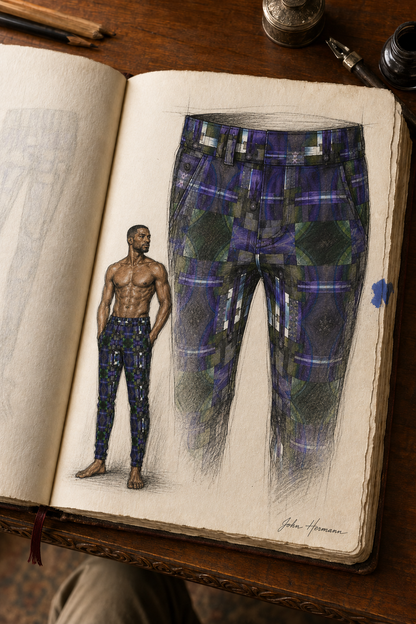 From Void to Grace Men's Tracksuit Trousers Handbook front waistband construction story