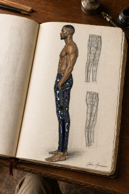 From Void to Grace Men's Tracksuit Trousers Handbook left-profile design story