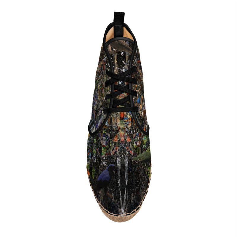 God Log Hi Top Espadrilles
