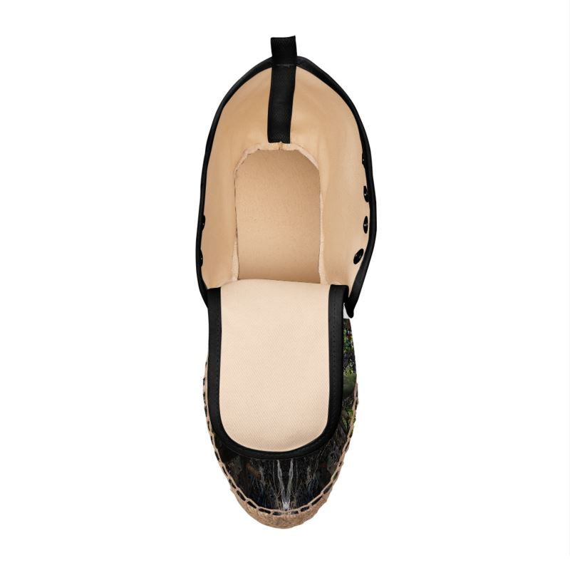 God Log Hi Top Espadrilles