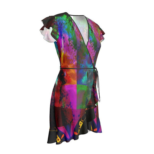 Heaven and Hell/ Yin and Yang Tea Dress
