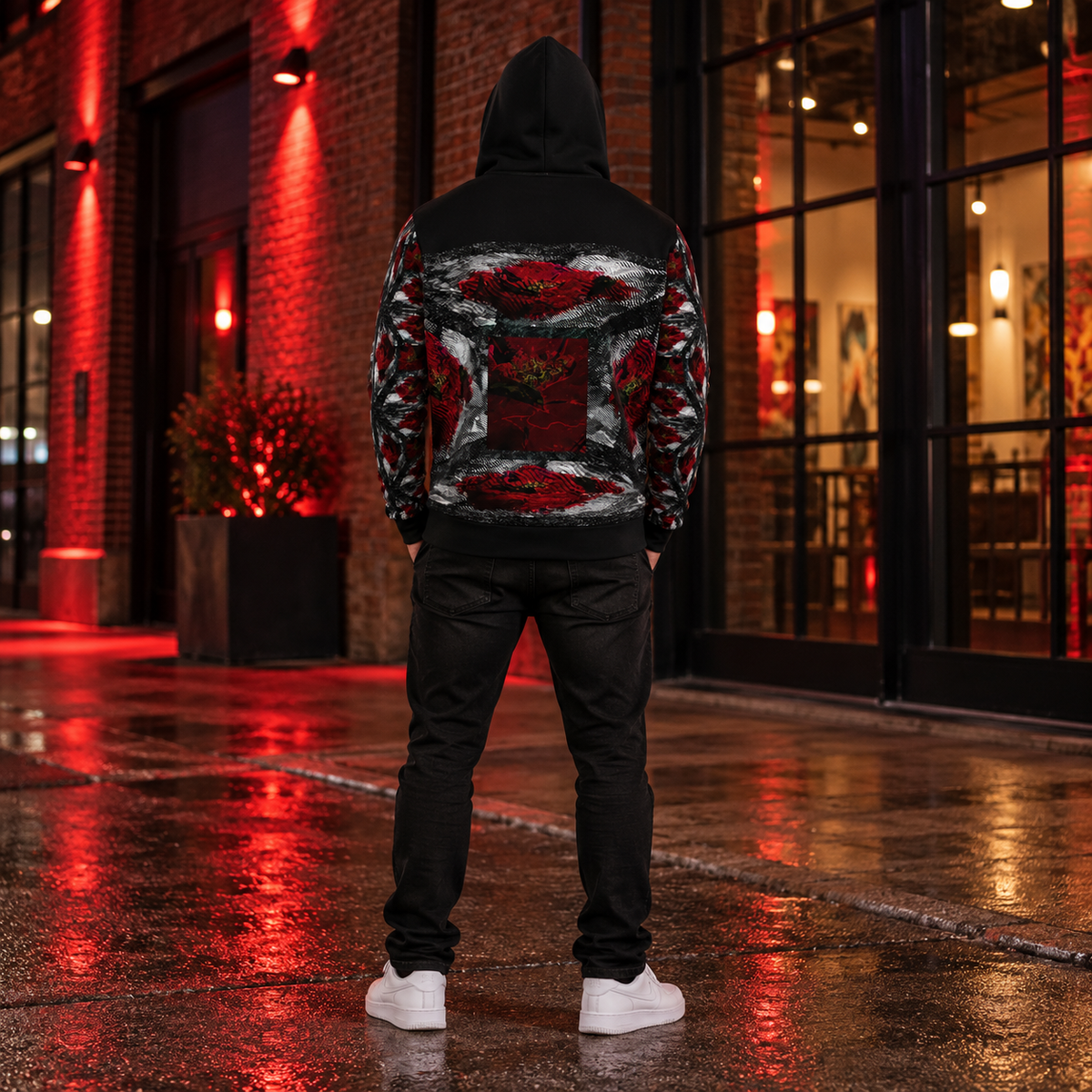 Illusion of Love Hoodie — conventional fashion back