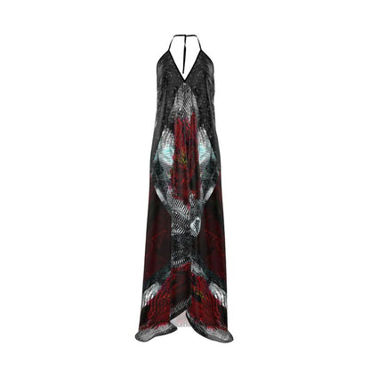 Illusions of Love Halterneck backless dress