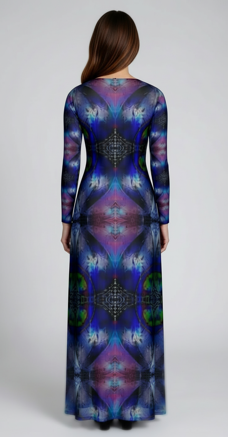 In the Beginning Above-the-Knee Ladies Cardigan Dress