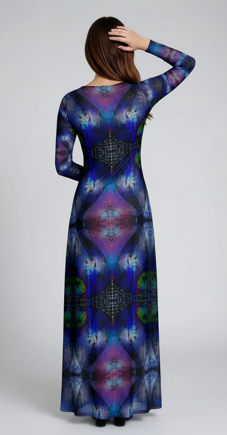 In the Beginning Above-the-Knee Ladies Cardigan Dress