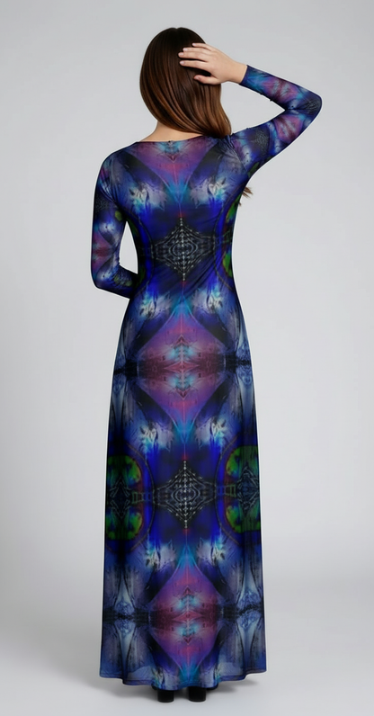 In the Beginning Above-the-Knee Ladies Cardigan Dress