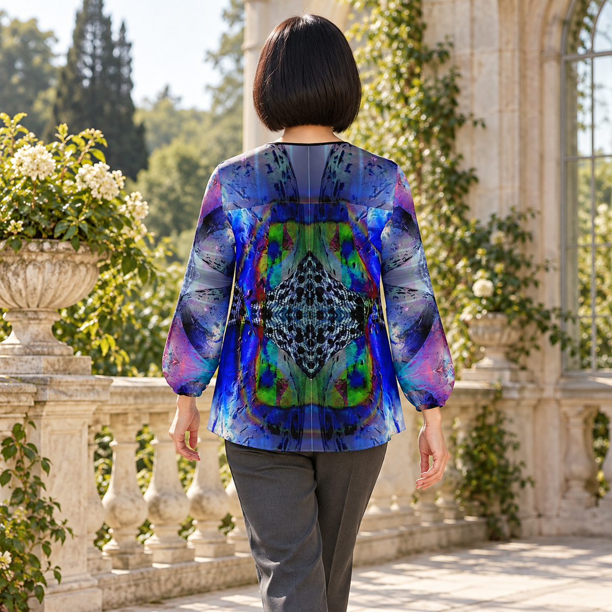 In the Beginning Women's Blouse — F03