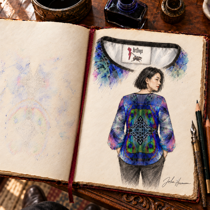 In the Beginning Women's Blouse — H05