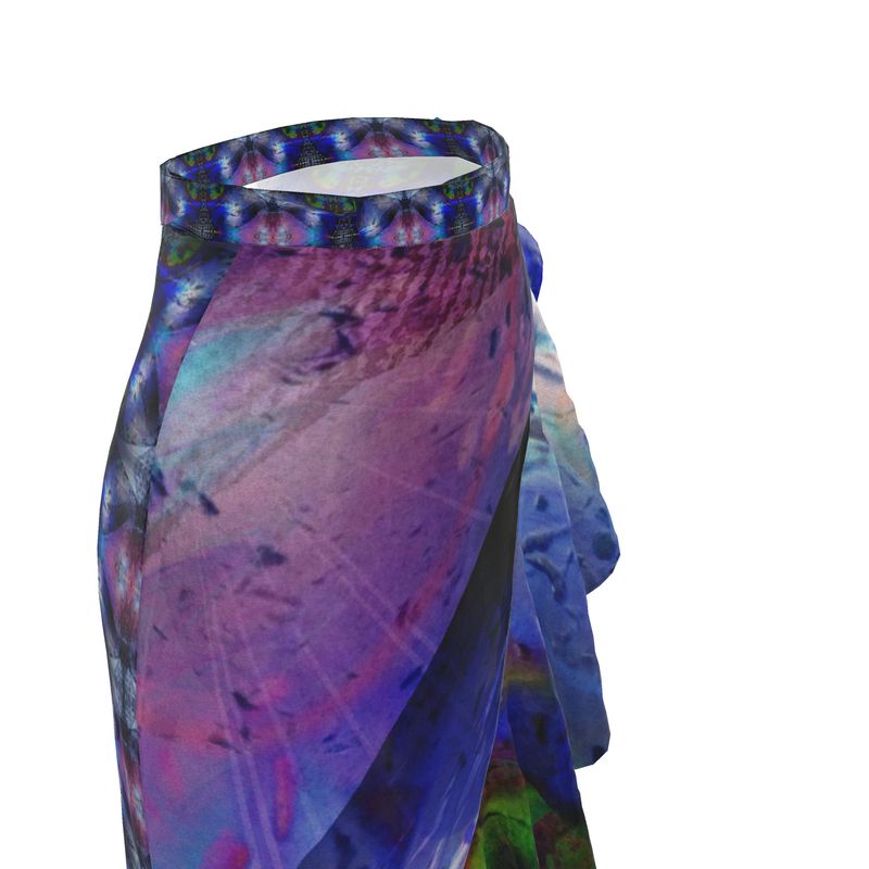 In the Beginning long Flounce Skirt